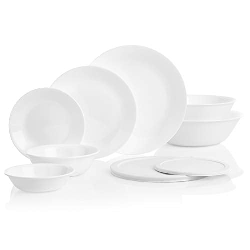 Vitrelle 78 Piece Service for 12 Dinnerware Set (78 Piece / Winter Frost White)