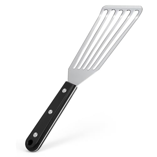 Newness Metal Fish Turner Spatula Stainless Steel for Kitchen Use (11 Inches)