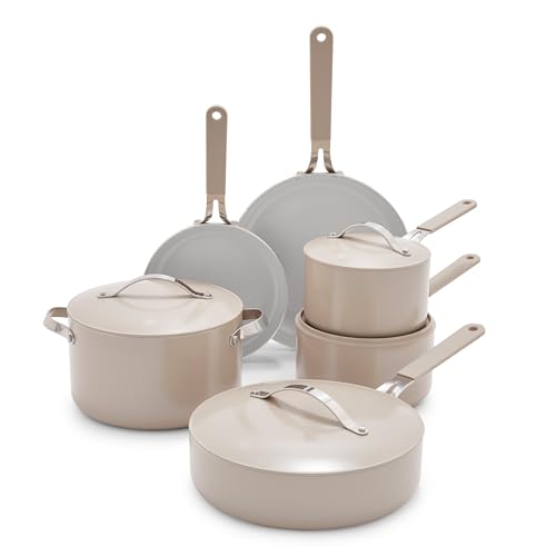 10 Piece Nonstick Ceramic Cookware Set