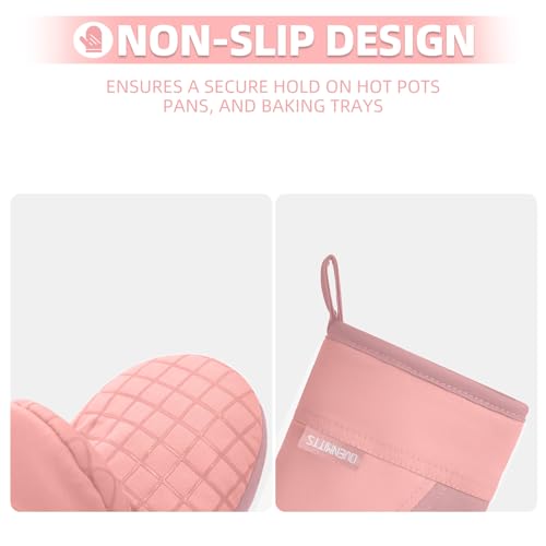 Mini Oven Mitts (Pink)
