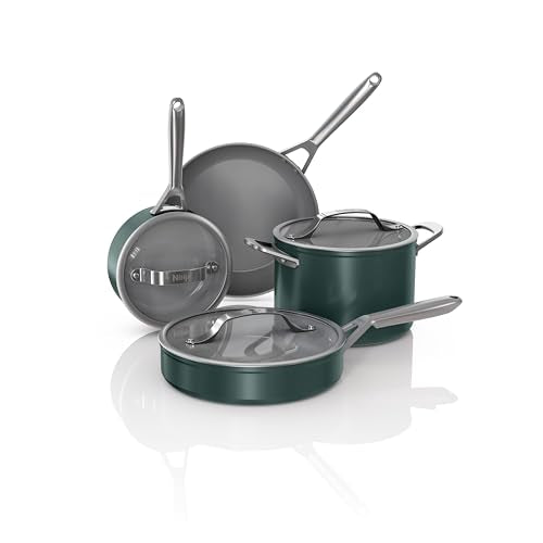 Ceramic Pro 7Pc Cookware Set (7-piece / Green)
