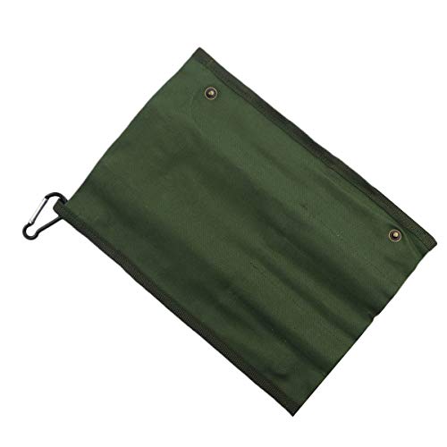 Reusable Travel Utensils (Green Pouch / Rainbow)