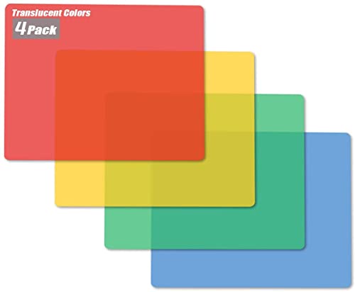 Flexible Plastic Cutting Boards for Kitchen (Translucent)