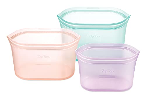 Reusable Food Storage Bags (Multicolor / 3 Dish Set)