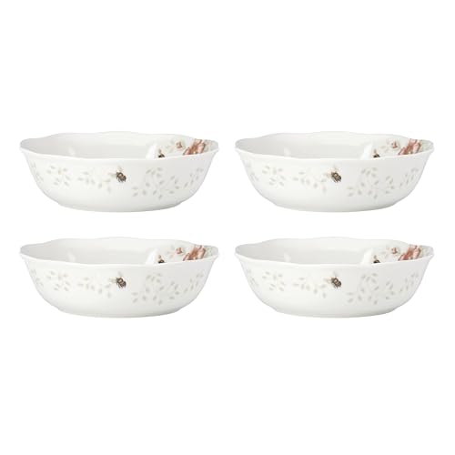 Butterfly Meadow Porcelain 4 (Butterfly Meadow Soup Bowls, Set Of 4)