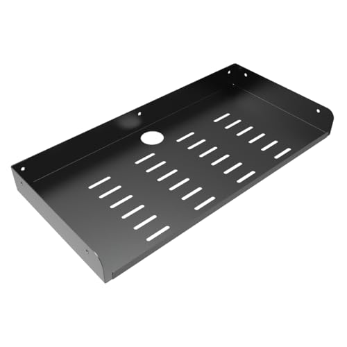 Metal Floating Wall Mounted Shelf Bracket 16.6" W for TV Box (16.6 inches Width)
