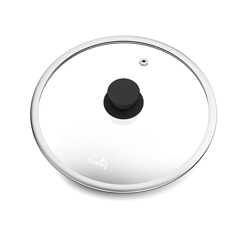 Tempered Glass Lids for Pots and Pans (Wide Rim / 10.5 Inch)