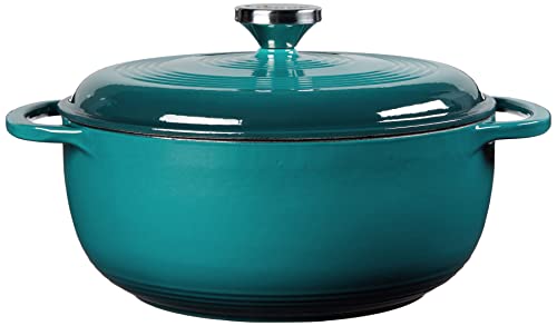 Essential Enamel Cast Iron Dutch Oven (Lagoon)