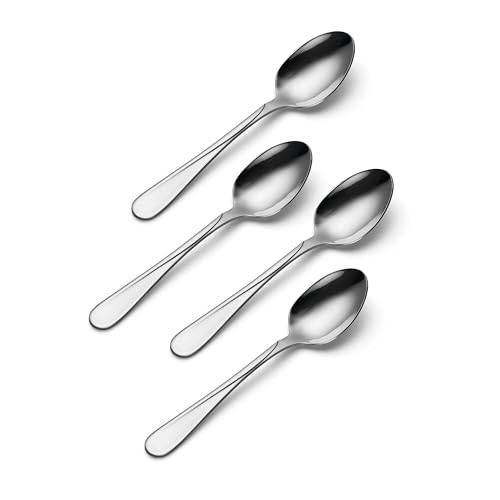 Flight Teaspoons Silverware Set for 4 (Teaspoons, Set of 4)