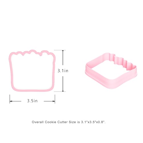 Cookie Cutter and Stencil Bundle Royal Icing Cookies Stencils Paint Your Own Biscuit Bakery Starter Kits Royal Icing Fondant Cutters Birthday Wedding Holiday Cookies Painting Coloring Pages Comb (Birthday Candles)