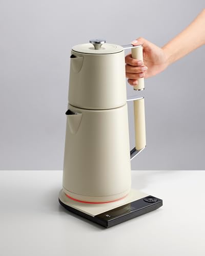Turkish Tea Maker Machine Pro (Pearl White)