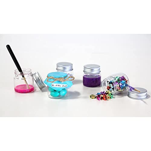 Mini Glass Spice Jars with Lids