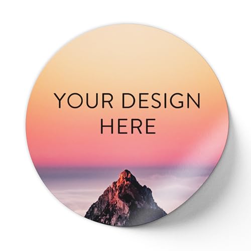 Custom Vinyl Stickers Your Image (100 Count)
