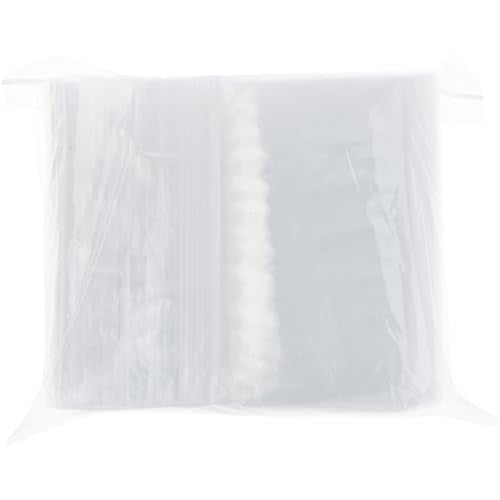 6 x 10 inch 4 Mil Zipper Reclosable Bags (1000 Count)