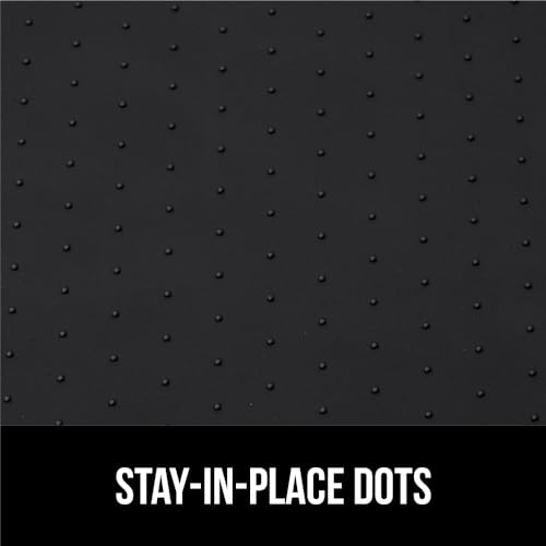 Waterproof Silicone Under Sink Mat (Black / 46"w X 22"l)