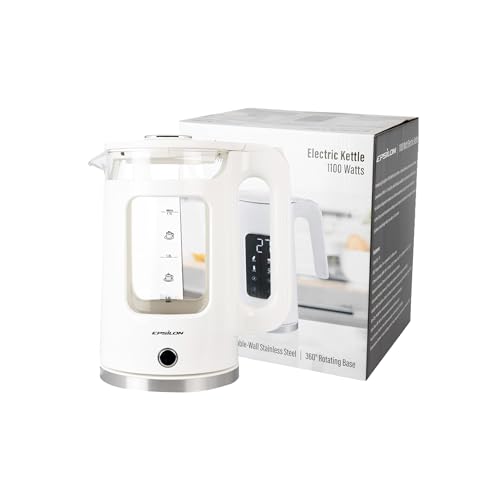 1.7L Glass Electric Kettle (EK White Vented)
