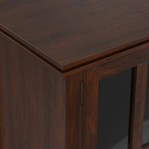 Artisan 66" Wide Solid Wood Sideboard in Russet Brown (Russet Brown / 66 inch)