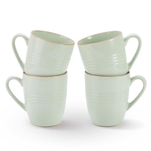 Jupiter Coffee Mugs Set of 4 (4pcs / Jupiter-Light Green)