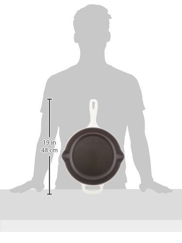 Enameled Cast Iron Signature Round Skillet (10.25" / White)