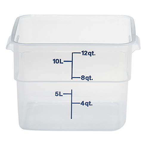 12SFSPP190 12 qt Polypropylene Food Storage Container (12 QT)