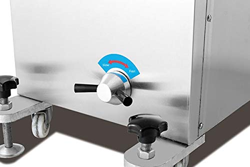MS 14A 2550W Floor Model 110V Commercial Automatic Electric Meat Slicer with Stainless Steel Blade (14-Inch Blade)