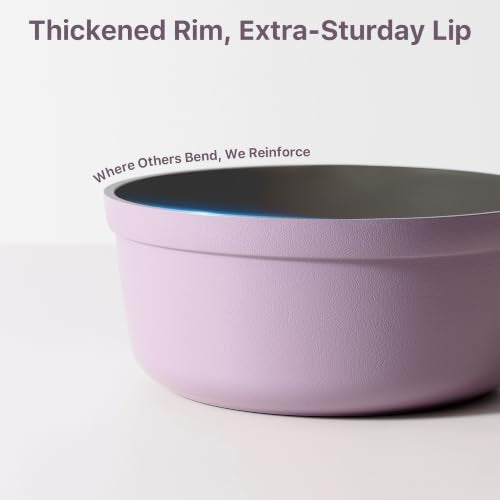 Nonstick Pots and Pans Set (Lavender / 17pcs)