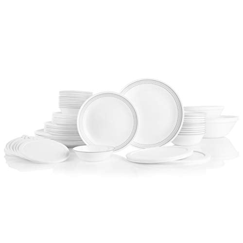 Vitrelle 78 Piece Service for 12 Dinnerware Set (78-Piece / Mystic Gray)