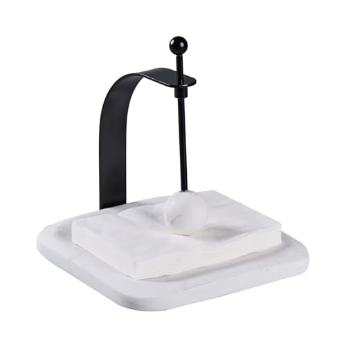 White Marble Napkin Holder