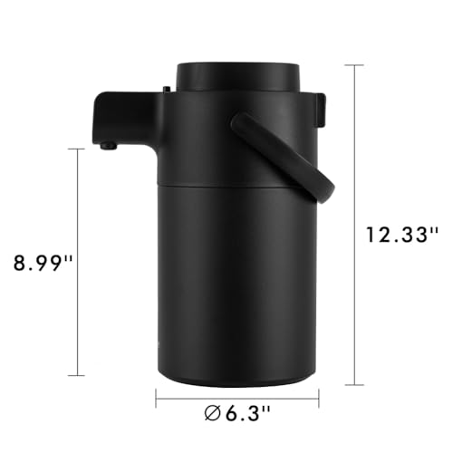 Airpot Coffee Dispenser with Pump (102 Ounces / Black)