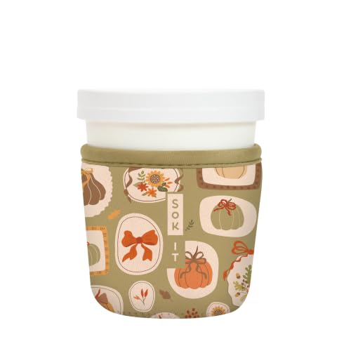 IceCreamSok Insulated Neoprene Cover (The Pumpkin Gallery / Fits Tapered Pints)
