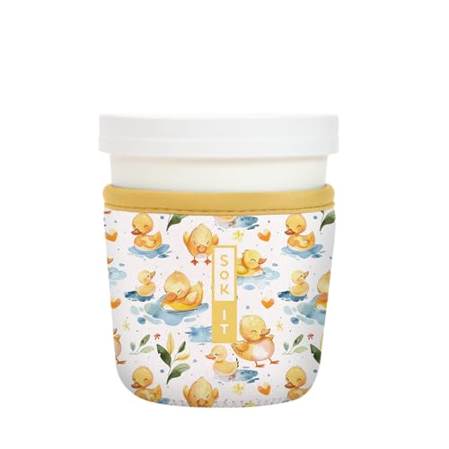 IceCreamSok Insulated Neoprene Cover (Just Ducky / Fits Tapered Pints)