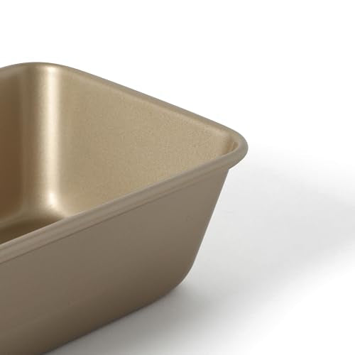 Gallen 9 Inch Nonstick Carbon Steel Loaf Pan (Champagne / 9" Loaf Pan)