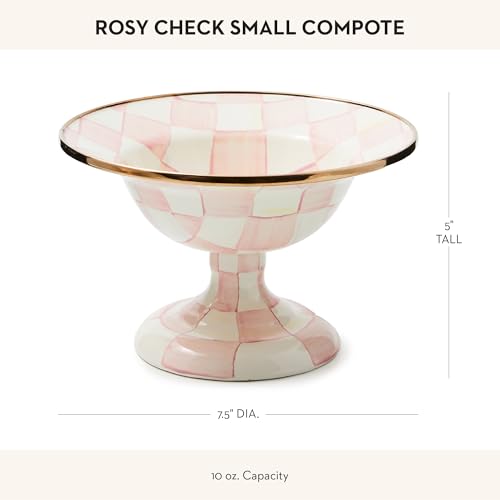 Enamel Compote (Small / Rosy Check)