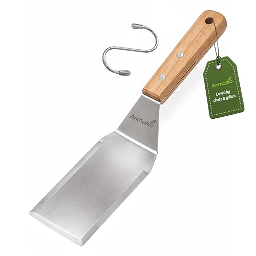 Professional Metal Spatula with Wooden Handle (WH 1pc Small)