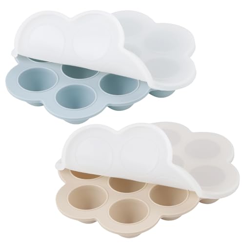 2 Pack Baby Food Freezer Tray with Lids