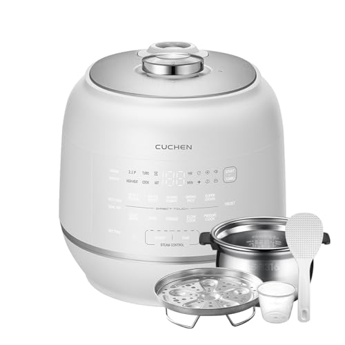 IH Pressure Rice Cooker 6 Cup (6 CUP / WHITE STS)