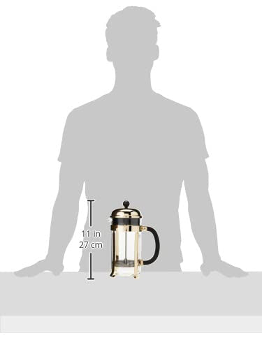 34oz Chambord French Press Coffee Maker (Gold / 34 oz)