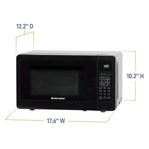 Microwave Oven (0.7-Cu.Ft. / Black)