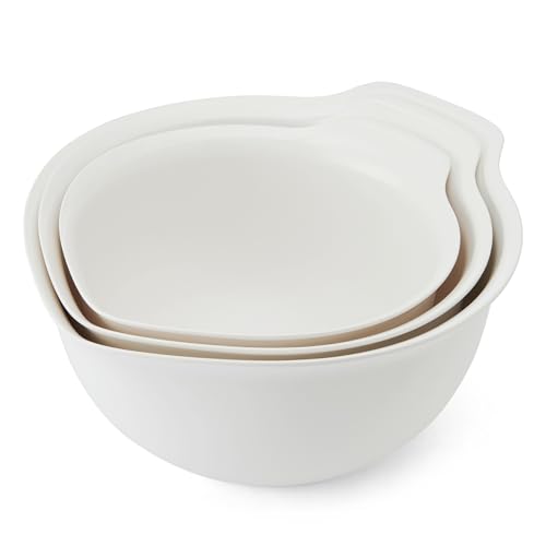 Universal Nesting Plastic Mixing Bowls (Porcelain / Set of 3)