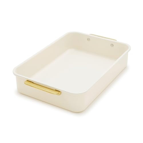 Bakeware 13” x 9” Rectangular Cake Pan (13" x 9" Rectangular Cake Pan / Cream)