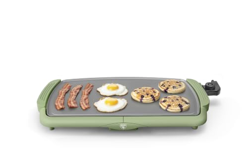 20" Extra Large Electric Griddle (Sage Green)