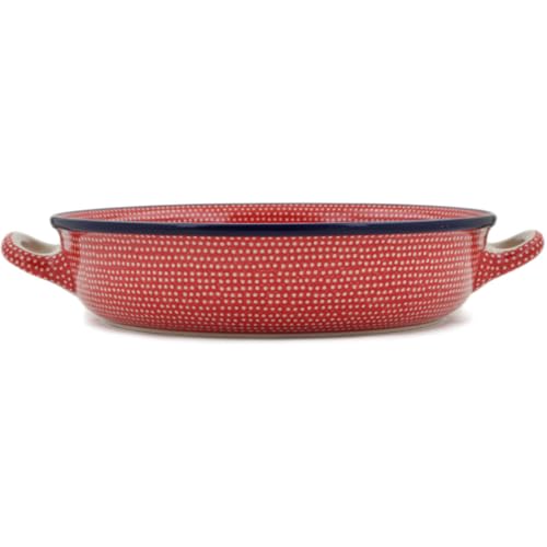 Round Baker with Handles 10 (Red Sea)