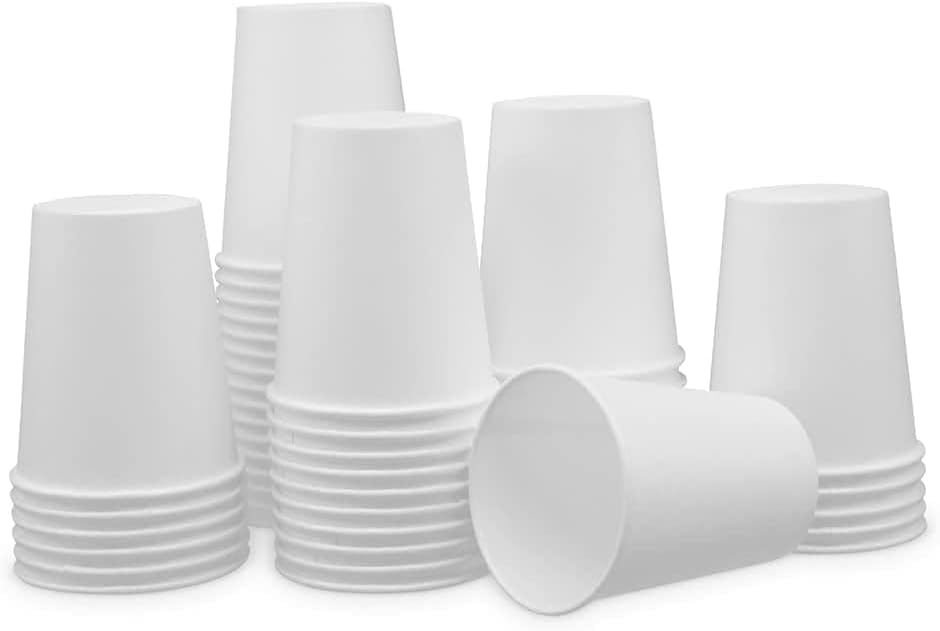 Paper Cups 8 oz 1000 Pack for Coffee & Tea Made in USA (8 Ounces)