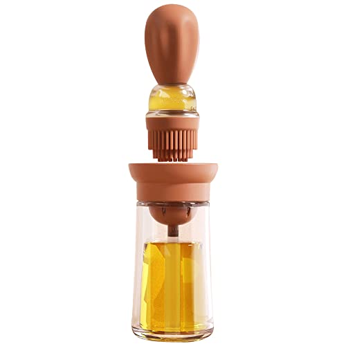 Oil Dispenser with Brush (Iron Yellow)