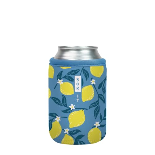 CanSok Sleeve for Beer & Soda Insulated Neoprene Cover (Main Squeeze / 12oz Can Sleeve)