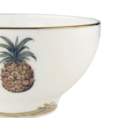 897300 British Colonial Bamboo Rice Bowls (Rice Bowls, Set of 4)