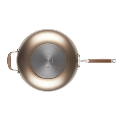 Advanced Home Nonstick Deep Frying Pan with Lid (Bronze / Ultimate Pan (12-Inch))