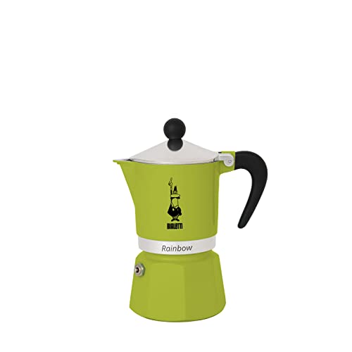 Rainbow Moka Pot in Green (6 Cups / Green)