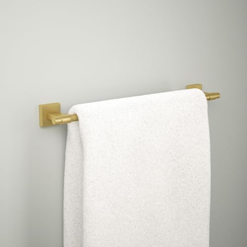 Maxted (1-Pack) 18' Towel Rack for Bathroom, Modern Gold Bar Holder Wall Mounted Rod, Hardware | Accessories MAX18-MG (18 inch / Modern Gold)