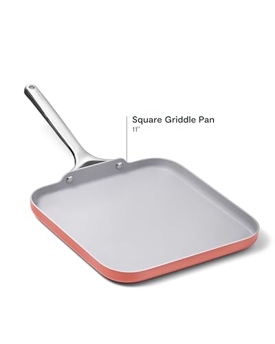 11" Non Stick Square Griddle Pan (Perracotta)